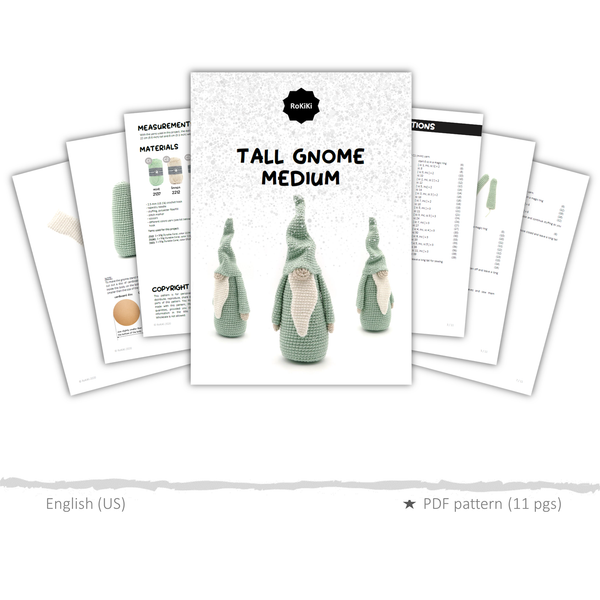 Tall Christmas Gnome (Medium)